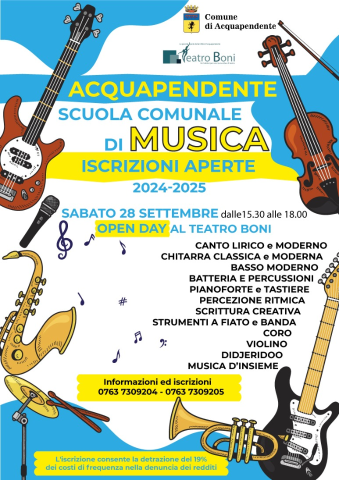 Open Day Scuola Comunale di Musica